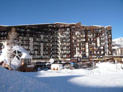 Vacances en montagne Studio 2 personnes (513) - La Résidence le Boussolenc - Les Orres - Extérieur hiver