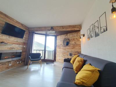 Аренда на лыжном курорте Квартира студия со спальней для 4 чел. (710) - La Résidence les Carlines - Les Orres - Салон