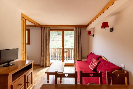 Rent in ski resort 2 room apartment sleeping corner 6 people (MBB203) - La Résidence les Eglantines - Les Orres - Living room