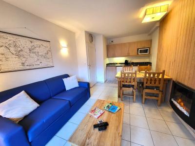 Rent in ski resort 2 room apartment 4 people (207) - Le Balcon des Airelles - Les Orres - Living room