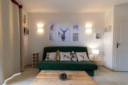 Rent in ski resort 2 room apartment 4 people (210) - Le Balcon des Airelles - Les Orres - Living room