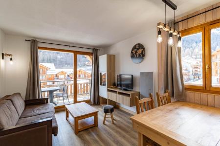 Rent in ski resort 2 room apartment 5 people (612) - Le Balcon des Airelles - Les Orres - Living room