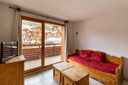 Skiverleih 2-Zimmer-Appartment für 4 Personen (420) - Le Balcon des Airelles - Les Orres - Wohnzimmer