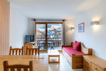 Skiverleih 2-Zimmer-Appartment für 4 Personen (512) - Le Balcon des Airelles - Les Orres - Wohnzimmer