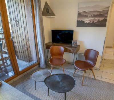 Аренда на лыжном курорте Апартаменты 3 комнат 6 чел. (407) - Le Balcon des Airelles - Les Orres - Салон
