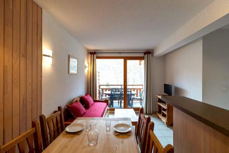 Skiverleih 3-Zimmer-Appartment für 6 Personen (313) - Le Balcon des Airelles - Les Orres - Wohnzimmer