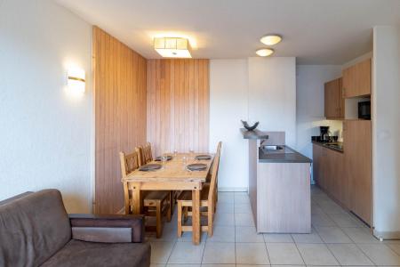 Skiverleih 3-Zimmer-Appartment für 6 Personen (404) - Le Balcon des Airelles - Les Orres - Wohnzimmer