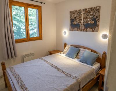 Skiverleih 3-Zimmer-Appartment für 6 Personen (407) - Le Balcon des Airelles - Les Orres - Schlafzimmer