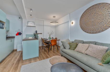 Skiverleih 3-Zimmer-Appartment für 6 Personen (407) - Le Balcon des Airelles - Les Orres - Wohnzimmer