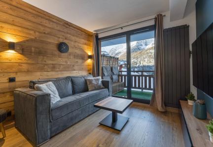 Skiverleih 3-Zimmer-Appartment für 7 Personen (313) - Le Balcon des Airelles - Les Orres - Wohnzimmer