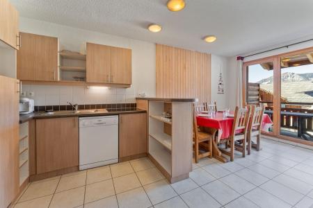 Skiverleih 3 Zimmer Maisonettewohnung für 7 Personen (310) - Le Balcon des Airelles - Les Orres - Küche