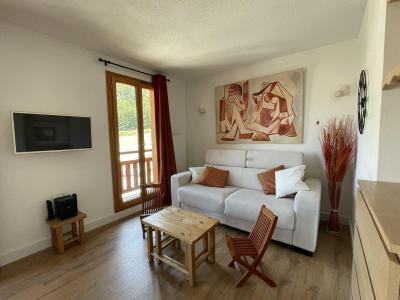 Skiverleih 3 Zimmer Maisonettewohnung für 8 Personen (406) - Le Balcon des Airelles - Les Orres - Wohnzimmer