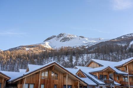 Skiverleih 3-Zimmer-Appartment für 6 Personen (418) - Le Balcon des Airelles - Les Orres - Draußen im Winter