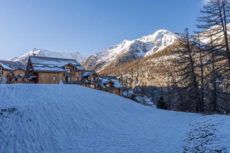 Skiverleih 3-Zimmer-Appartment für 7 Personen (313) - Le Balcon des Airelles - Les Orres - Draußen im Winter