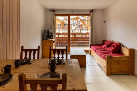 Ski verhuur Appartement 2 kamers 4 personen (420) - Le Balcon des Airelles - Les Orres - Woonkamer