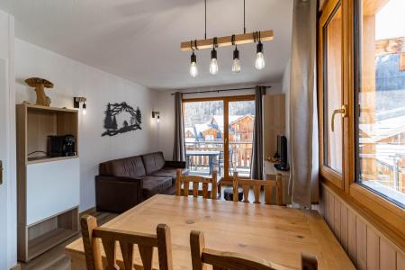 Ski verhuur Appartement 2 kamers 5 personen (612) - Le Balcon des Airelles - Les Orres - Woonkamer