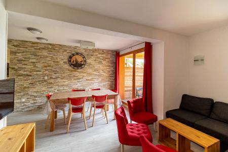 Ski verhuur Appartement 4 kamers 8 personen (501) - Le Balcon des Airelles - Les Orres - Woonkamer