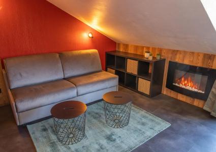 Skiverleih 2-Zimmer-Appartment für 6 Personen (203) - Le Parc des Airelles - Les Orres - Wohnzimmer