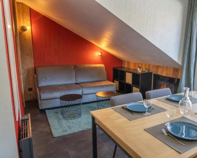 Skiverleih 2-Zimmer-Appartment für 6 Personen (203) - Le Parc des Airelles - Les Orres - Wohnzimmer