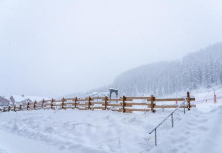 Location au ski Appartement 2 pièces cabine 6 personnes (026) - Le Parc des Airelles - Les Orres - Extérieur hiver
