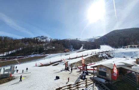 Urlaub in den Bergen 2-Zimmer-Berghütte für 6 Personen (220) - Le Parc des Airelles - Les Orres - Draußen im Winter