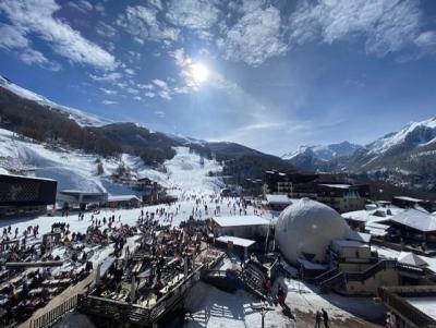 Ski verhuur Studio bergnis 4 personen (306) - Les Cembros - Les Orres - Buiten winter