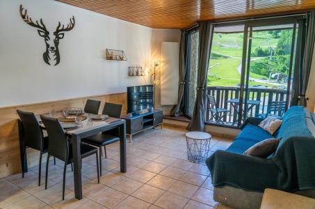 Ski verhuur Studio bergnis 4 personen (306) - Les Cembros - Les Orres - Woonkamer