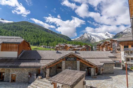 Skiverleih 2-Zimmer-Holzhütte für 6 Personen (MZ1215) - Les Hauts de Preclaux - Les Orres - Balkon