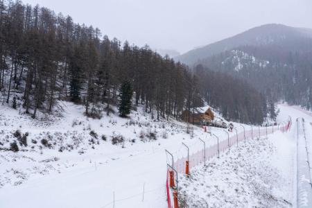 Location au ski Studio cabine 5 personnes (MBB304) - Les Hauts de Preclaux - Les Orres - Extérieur hiver