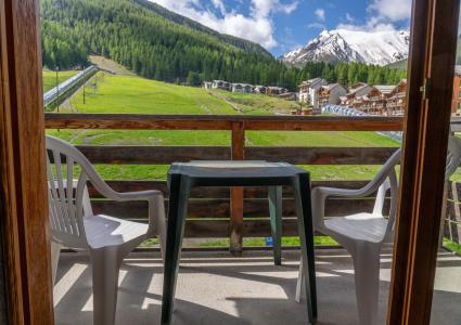 Rent in ski resort Studio cabin 4 people (MBB308) - Les Hauts de Preclaux I - Les Orres - Balcony