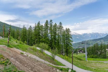 Skiverleih Studio Kabine für 4 Personen (MBC302) - Les Hauts de Preclaux I - Les Orres - Balkon