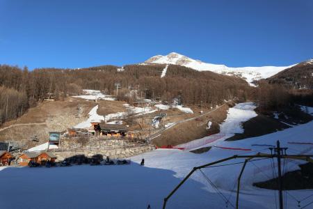 Location au ski Studio 4 personnes (407) - Orrianes des Cimes - Les Orres - Balcon