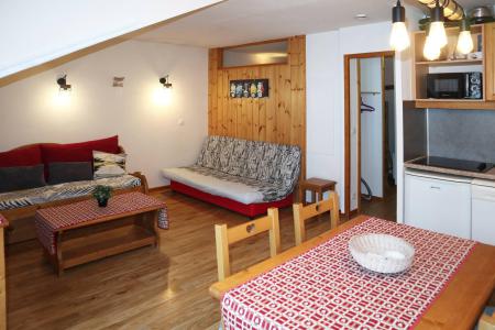 Ski verhuur Studio cabine 6 personen (477) - Résidence l'Edelweiss - Monts du Bois d'Or - Les Orres - Woonkamer