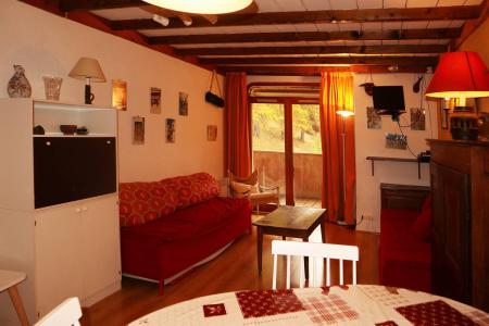 Rent in ski resort 2 room apartment sleeping corner 6 people (344) - Résidence l'Epervière - Les Orres - Living room