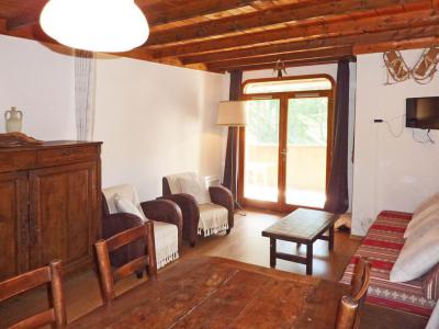 Rent in ski resort 2 room apartment sleeping corner 6 people (357) - Résidence l'Epervière - Les Orres - Living room
