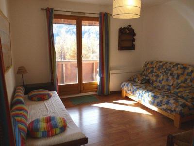Rent in ski resort 3 room apartment 8 people (517) - Résidence l'Horizon - Les Orres - Living room