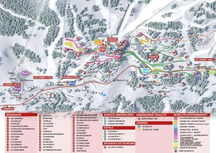 Rent in ski resort 2 room apartment sleeping corner 6 people (839) - Résidence l'Horizon - Les Orres