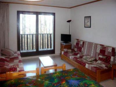 Rent in ski resort 2 room duplex apartment 8 people (251) - Résidence l'Oustal - Les Orres - Living room