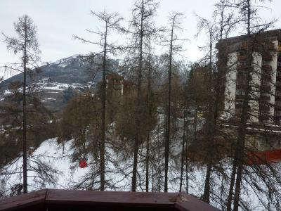 Ski verhuur Studio bergnis 4 personen (253) - Résidence l'Oustal - Les Orres - Buiten winter