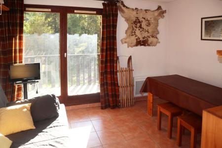 Ski verhuur Studio bergnis 4 personen (257) - Résidence l'Oustal - Les Orres - Woonkamer