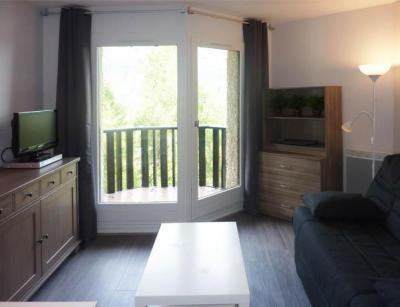 Rent in ski resort Studio sleeping corner 4 people (247) - Résidence l'Oustal - Les Orres - Living room