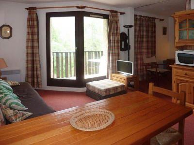 Rent in ski resort Studio sleeping corner 4 people (258) - Résidence l'Oustal - Les Orres - Living room