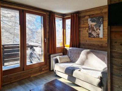 Ski verhuur Studio bergnis 4 personen (454) - Résidence la Chamoisière - Les Orres - Woonkamer