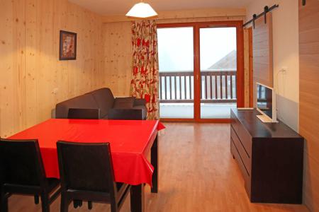 Rent in ski resort 1 room apartment 6 people (1007) - Résidence la Combe d'Or - Les Orres - Living room