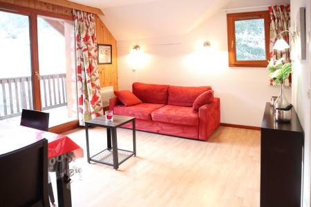 Rent in ski resort 2 room apartment 4 people (1024) - Résidence la Combe d'Or - Les Orres - Living room