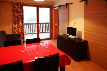 Rent in ski resort 2 room apartment cabin 6 people (1007) - Résidence la Combe d'Or - Les Orres - Living room