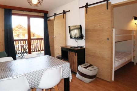 Skiverleih Wohnung 2 Zimmer Schlafecke 6 Personen (1034) - Résidence la Combe d'Or - Les Orres - Wohnzimmer