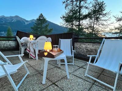 Ski verhuur Appartement 2 kamers bergnis 8 personen (379) - Résidence la Mazelière - Les Orres - Terras