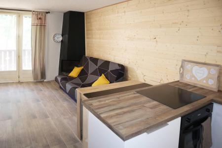 Rent in ski resort Studio 4 people (375) - Résidence la Mazelière - Les Orres - Living room