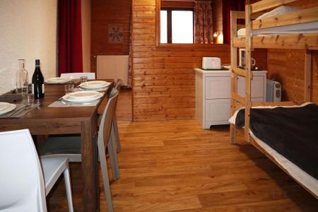 Ski verhuur Studio bergnis 4 personen (103) - RESIDENCE LE 1650 - Les Orres - Woonkamer